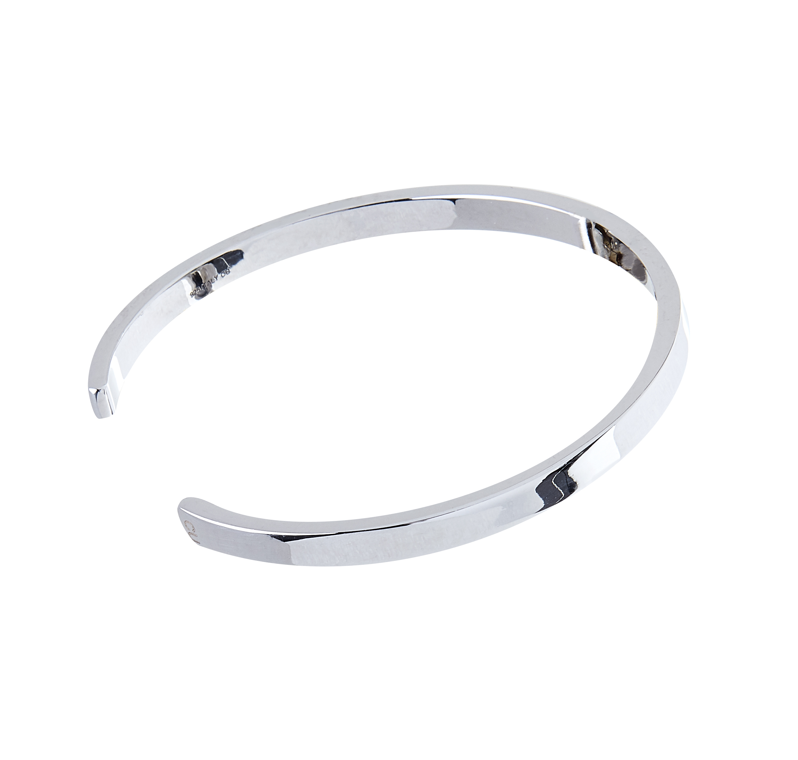 Bear bangle brace silver