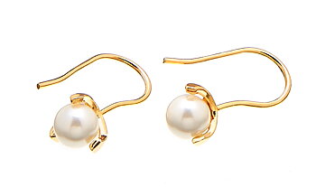 Pearl long ear Gold