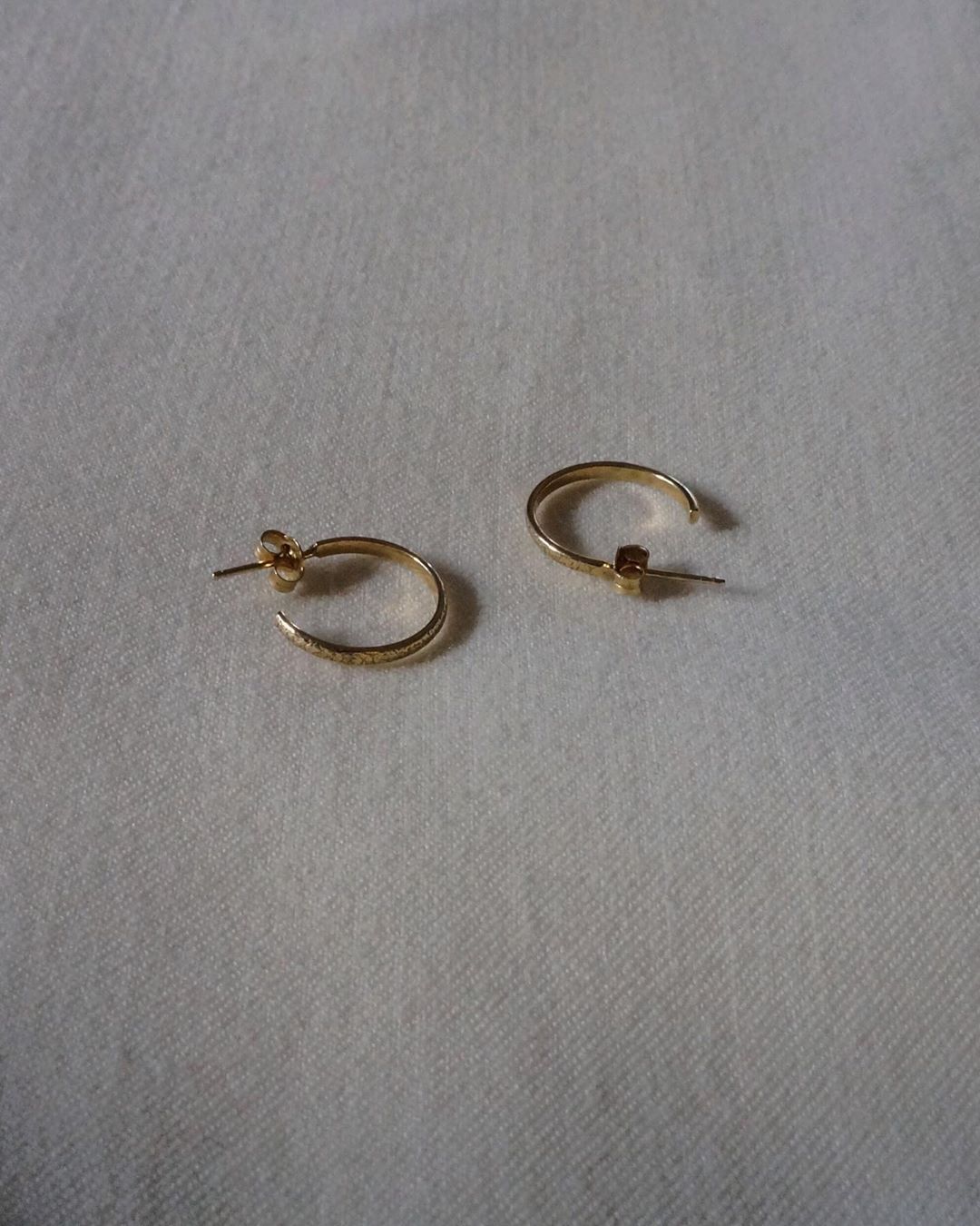 Pearl/Vintage round ear - Gold - 2