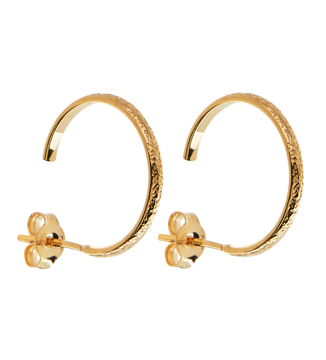 Pearl/Vintage round ear - Gold