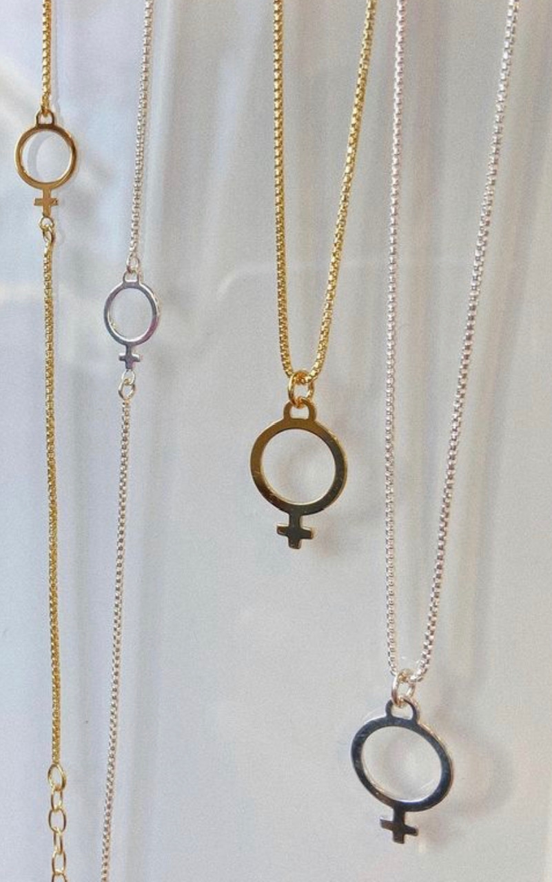 Letters Venus chain brace gold - 3