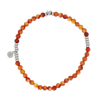 Bear elastic brace orange silver