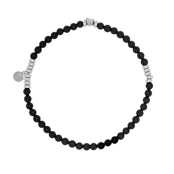 Bear elastic brace black silver