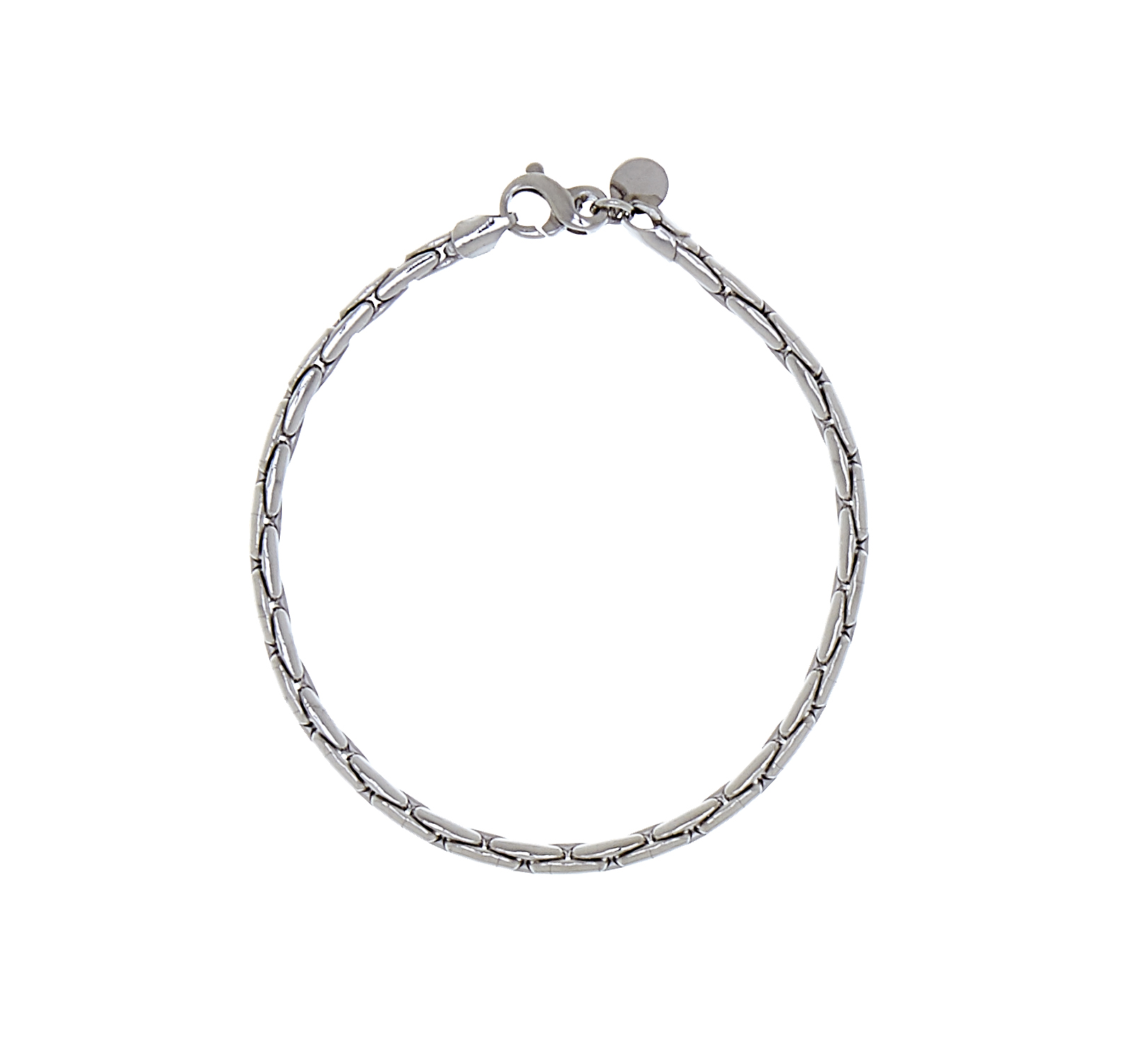 Bear brace plain silver