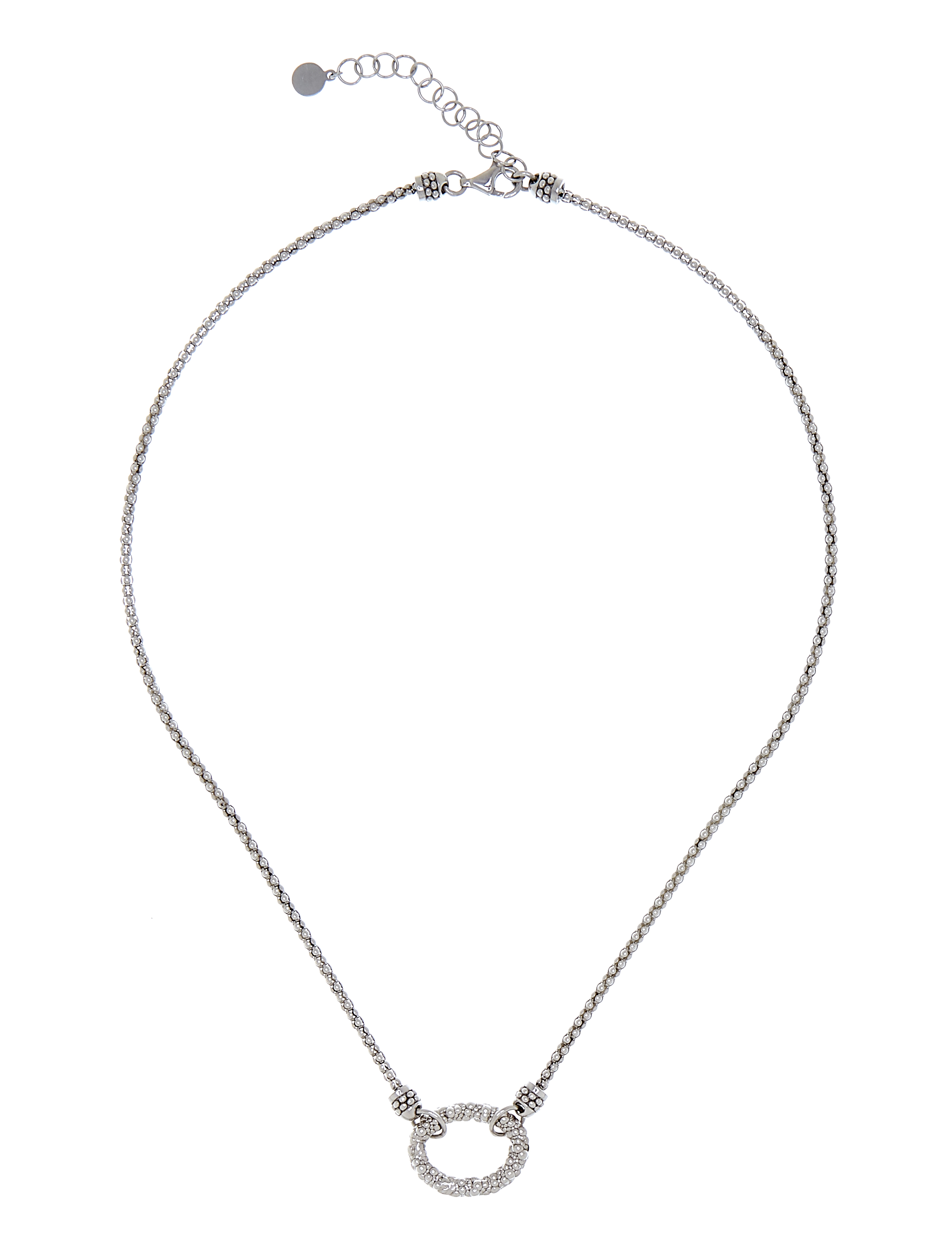 Roof Bubble pendant neck - Silver