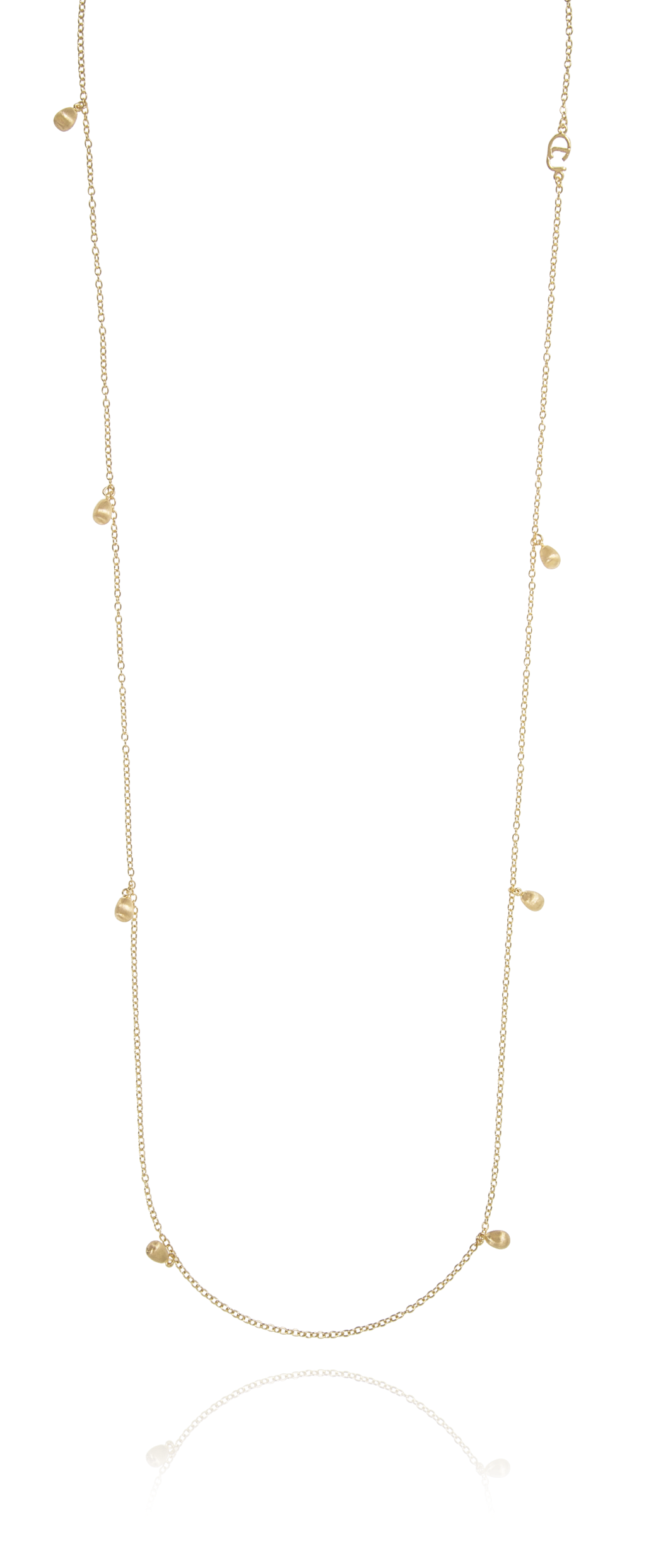 Drop neck gold