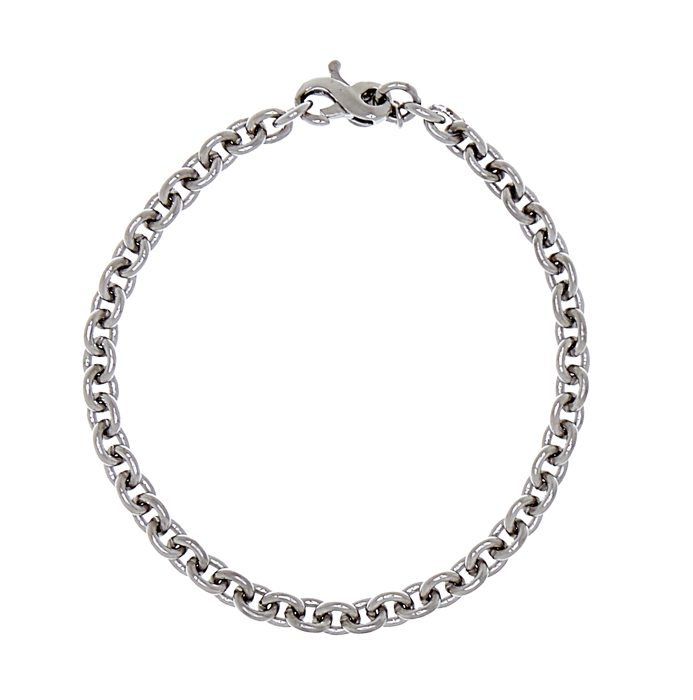 Bear chain brace silver