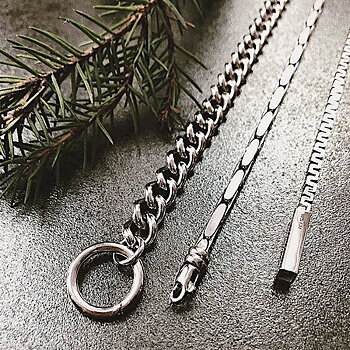Bear zigzag brace silver