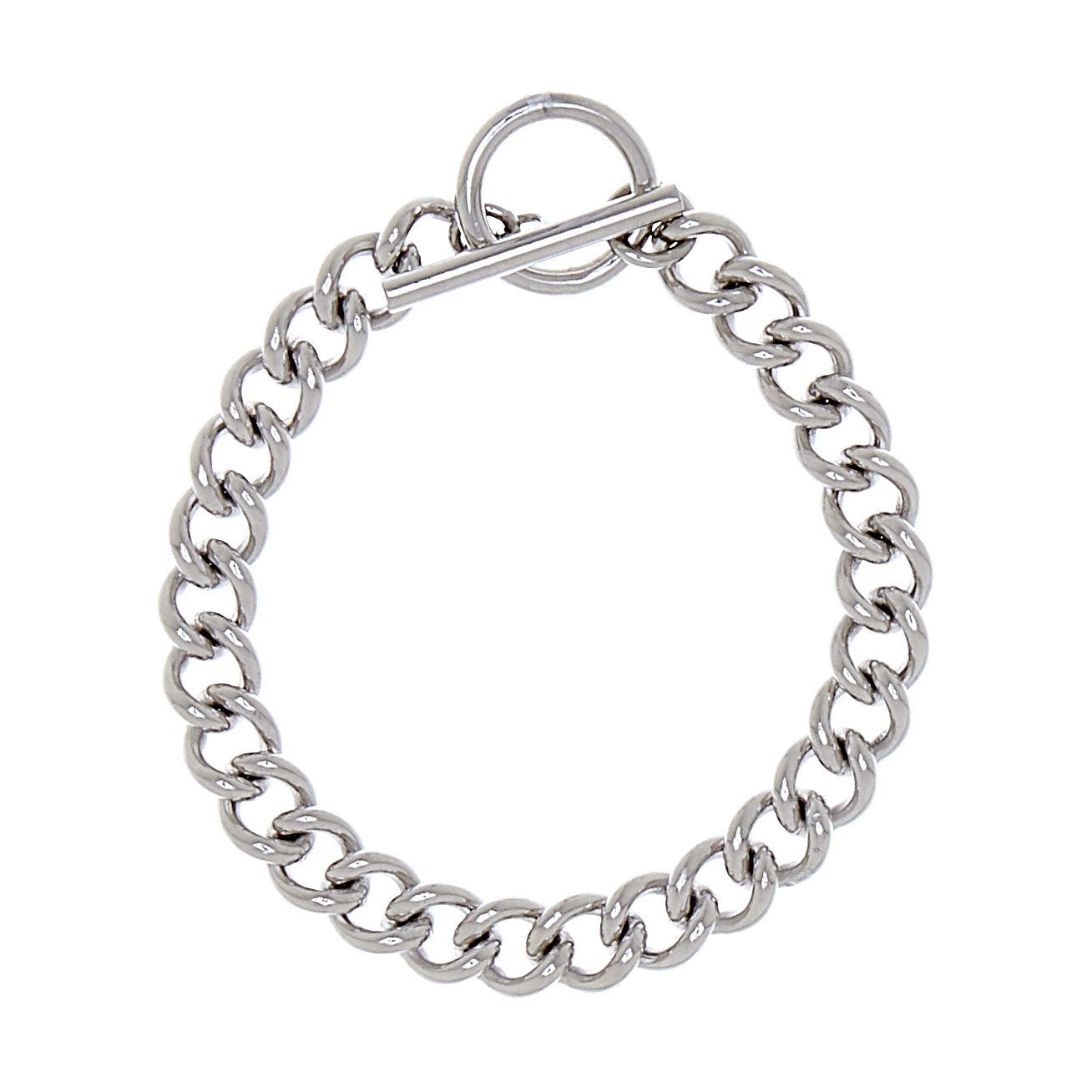 Bear chunky brace silver