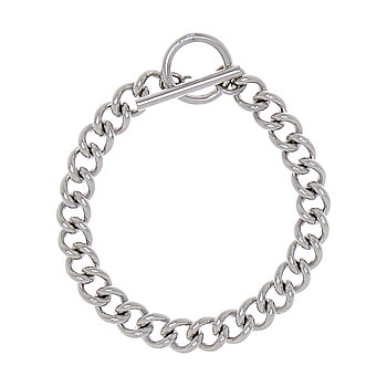 Bear chunky brace silver