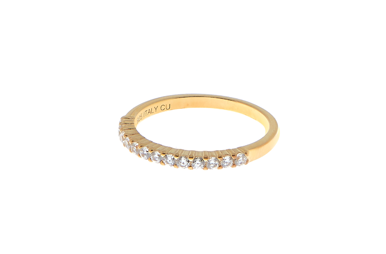 Two stone ring gold