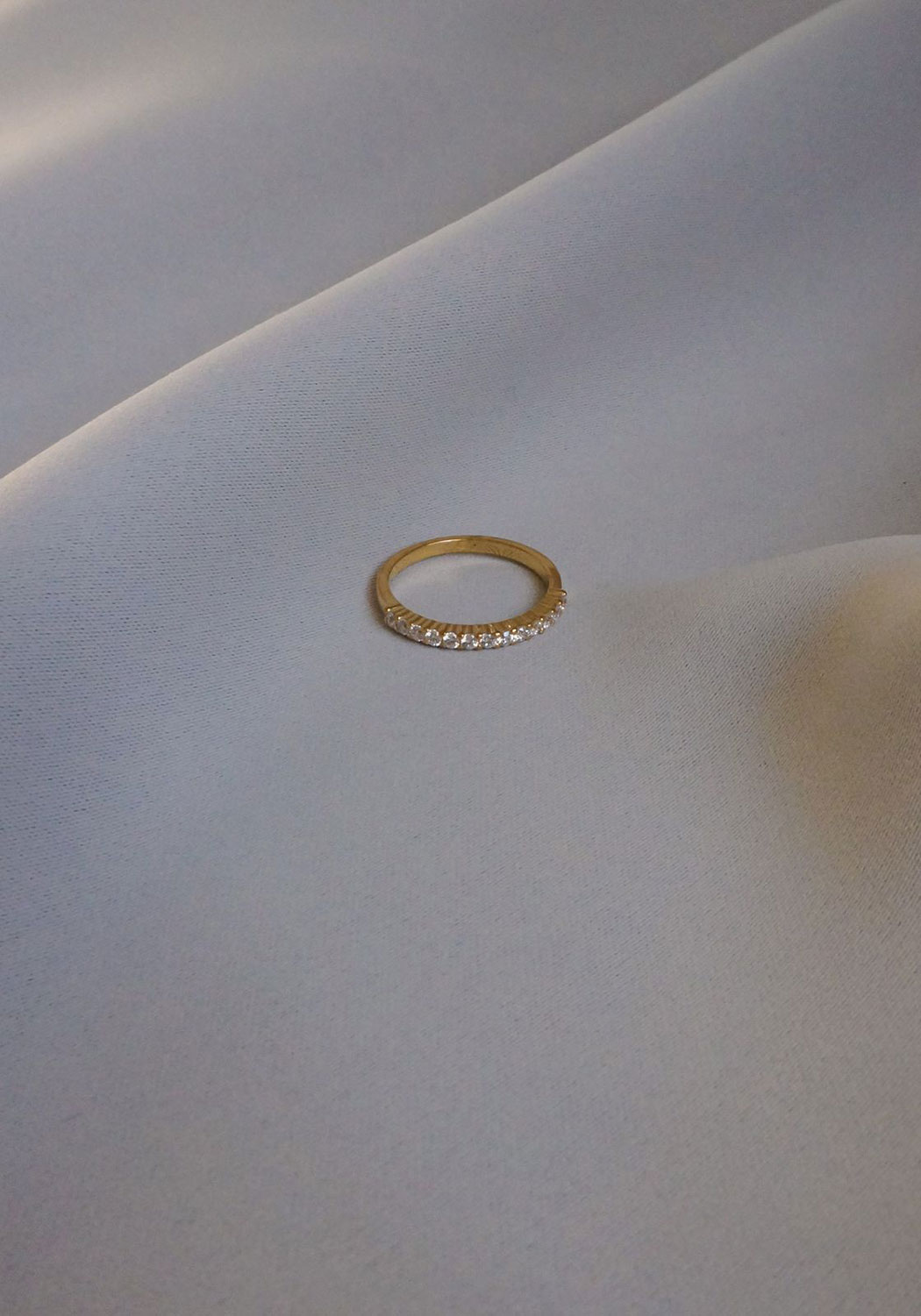 Two stone ring gold - 4