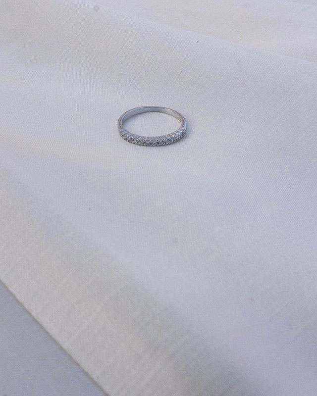 Two stone ring silver - 3