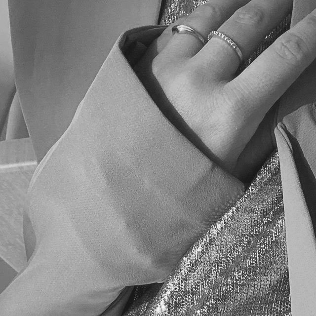Two stone ring silver - 2