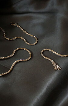 Roof big plain neck gold