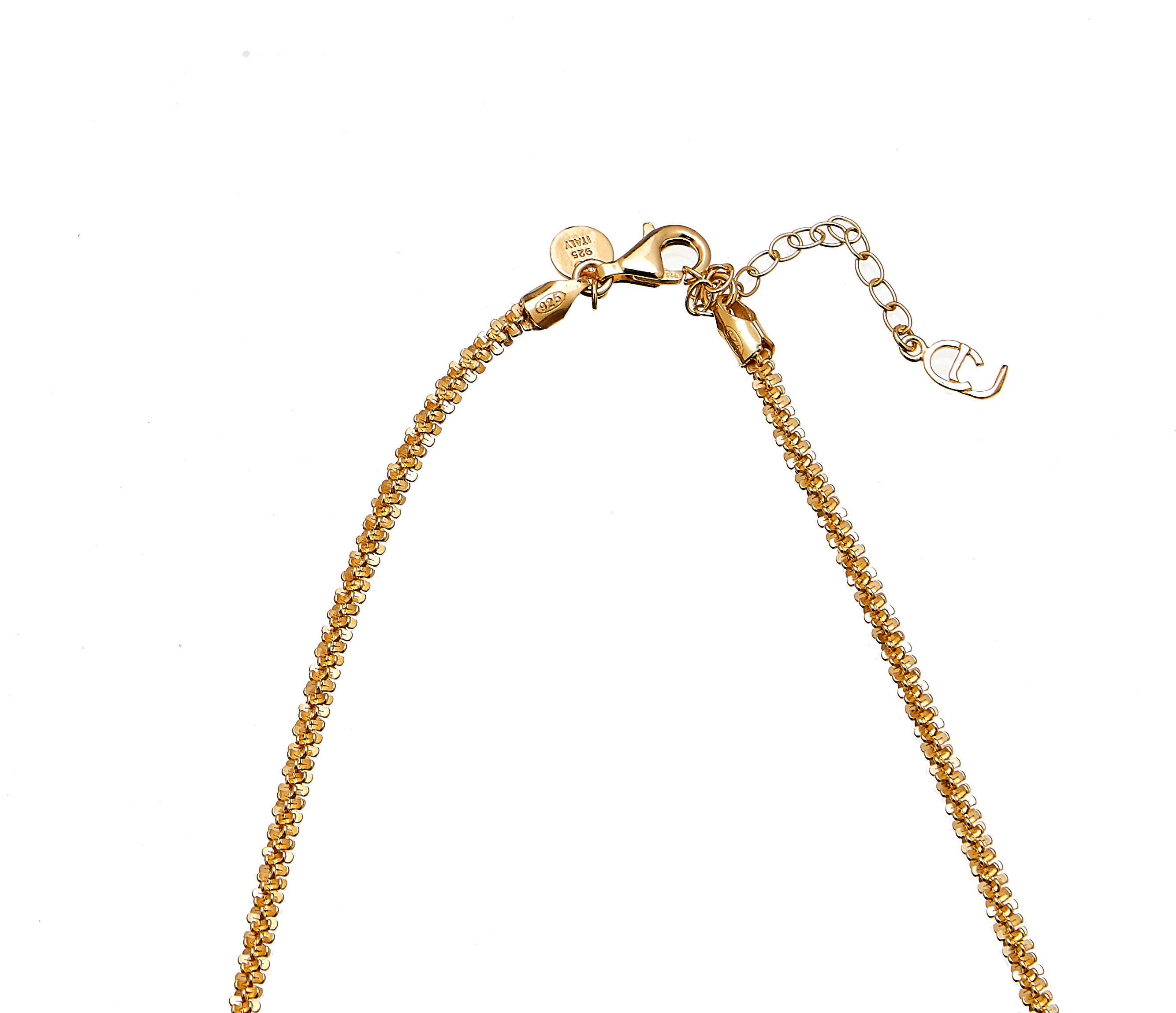 Roof big plain neck gold - 3