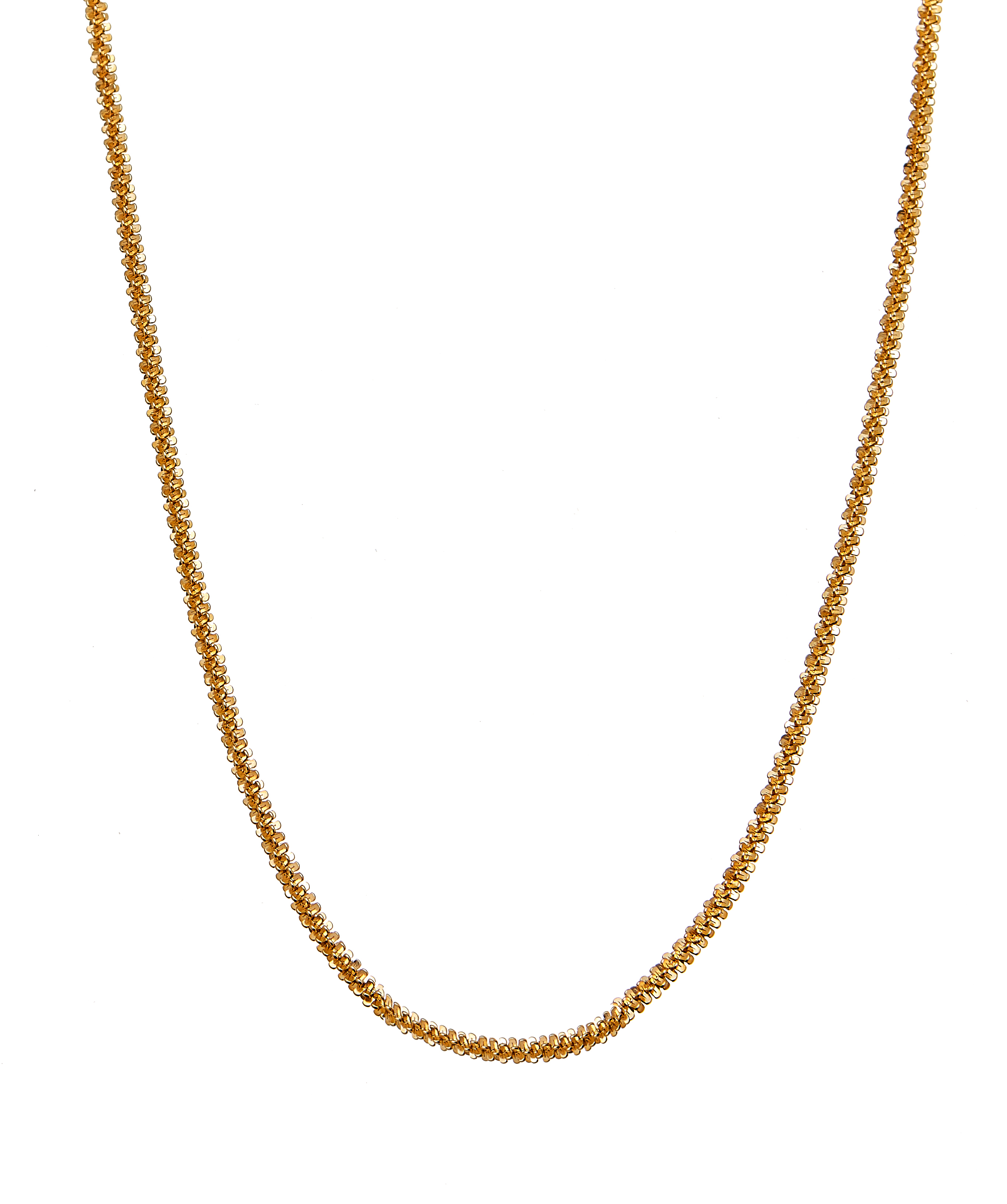 Roof big plain neck gold