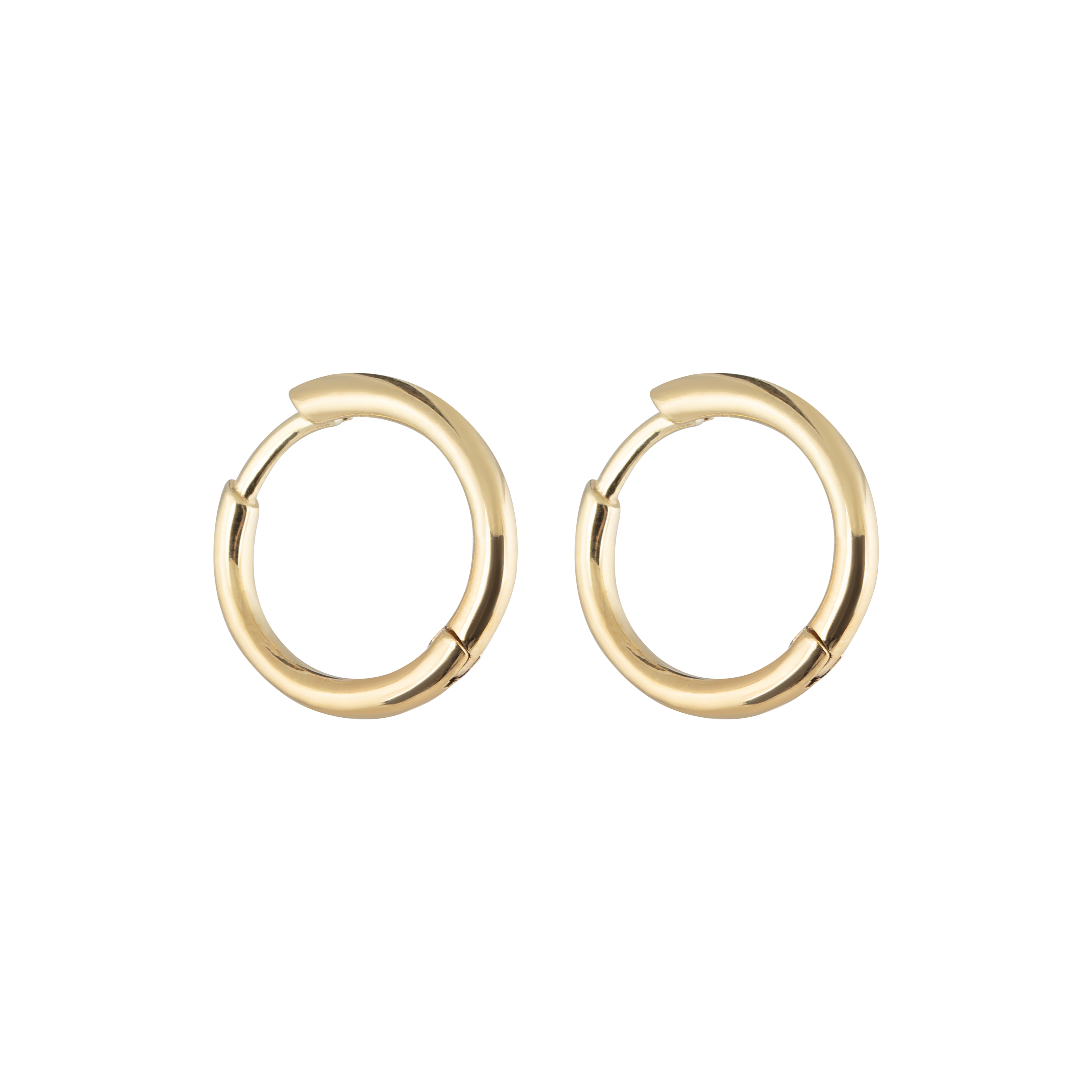 Letters round ear gold