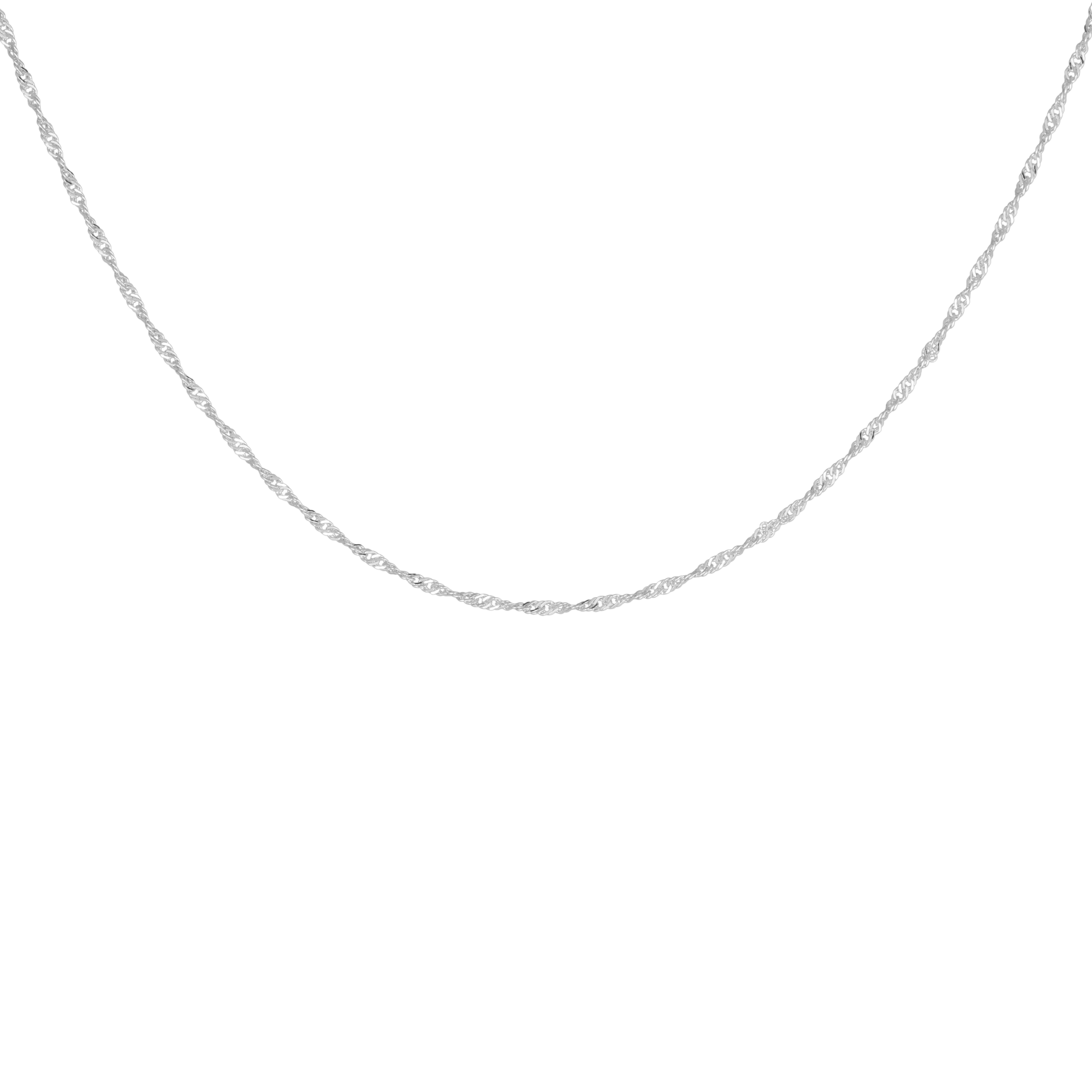letters singapore neck 45-50 silver
