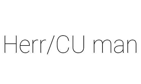 HERR/CU MAN