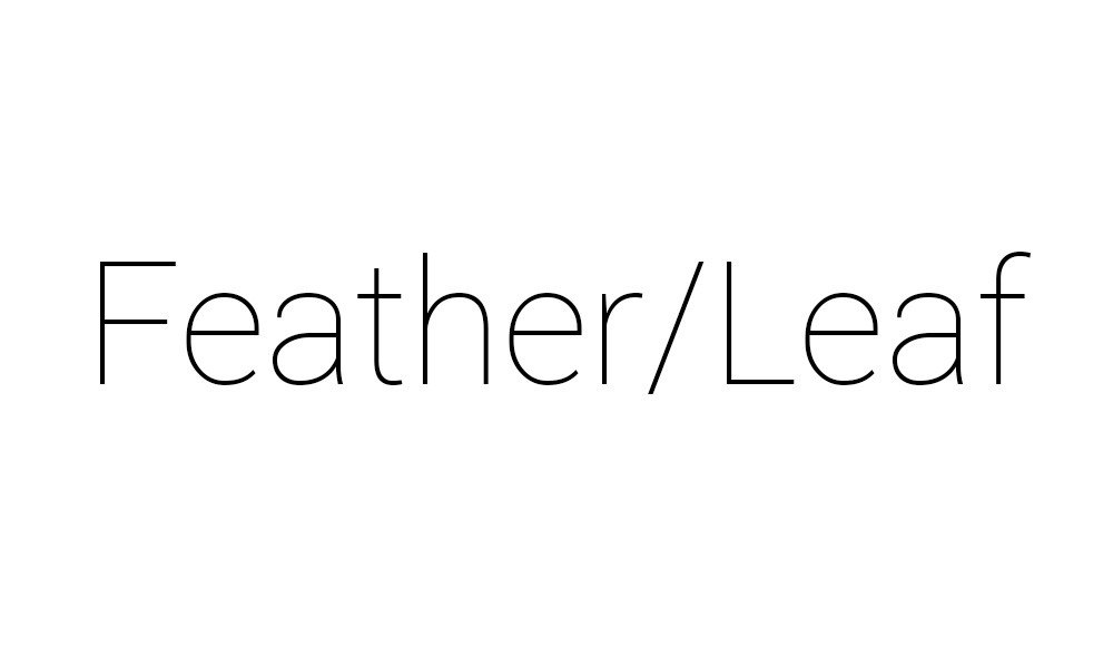Feather/Leaf
