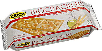 Kex Saltade Olivolja 250g Crich Eko