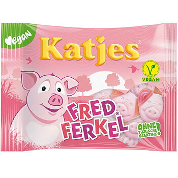 Fred ferkel skumgodis katjes 210g