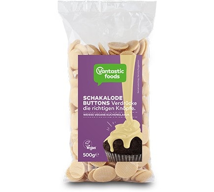 Chokladknappar Vita 500g VF