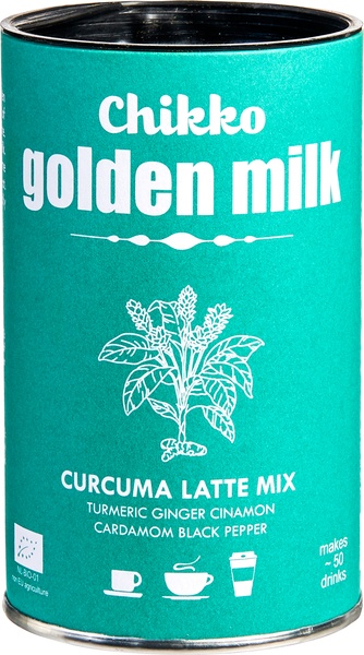 vegansk ekologisk gyllenmjölk