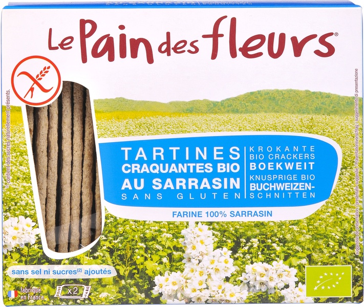 glutenfritt krispbröd bovete le pain de fleur