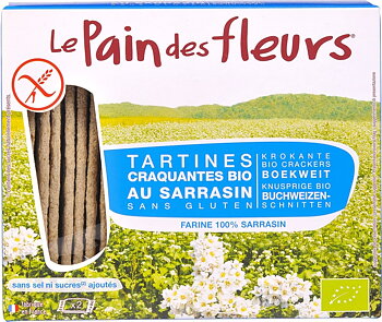 glutenfritt krispbröd bovete le pain de fleur
