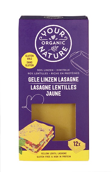 Lasagne Gula Linser 250g Your Eko