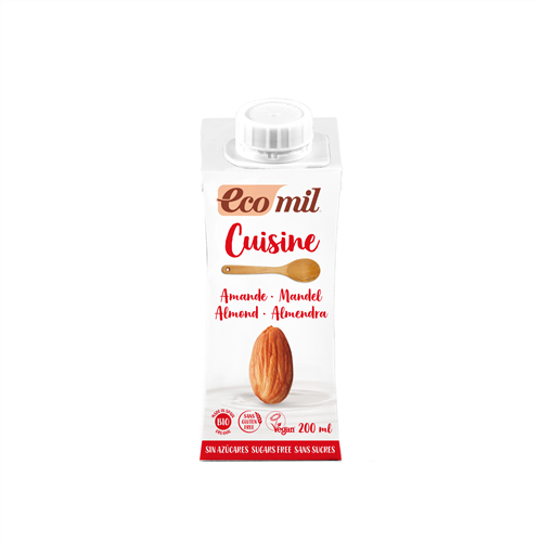 Vegansk ekologisk grädde mandel ecomil
