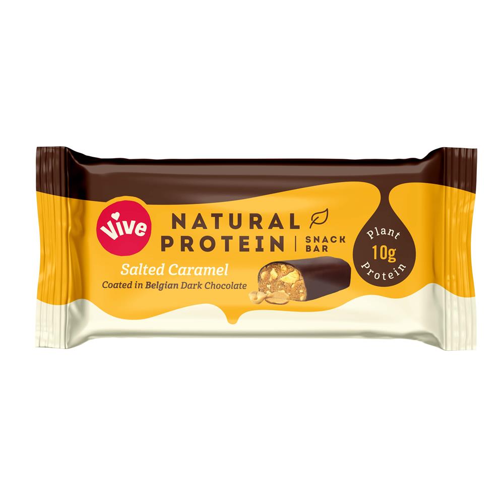 Bar Protein Salted Caramel 49g Vive