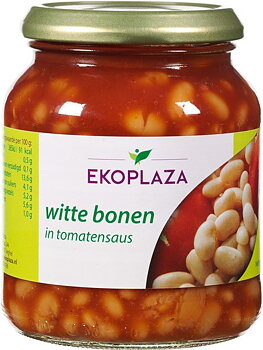 Vita Bönor i Tomatsås 360g Your Eko
