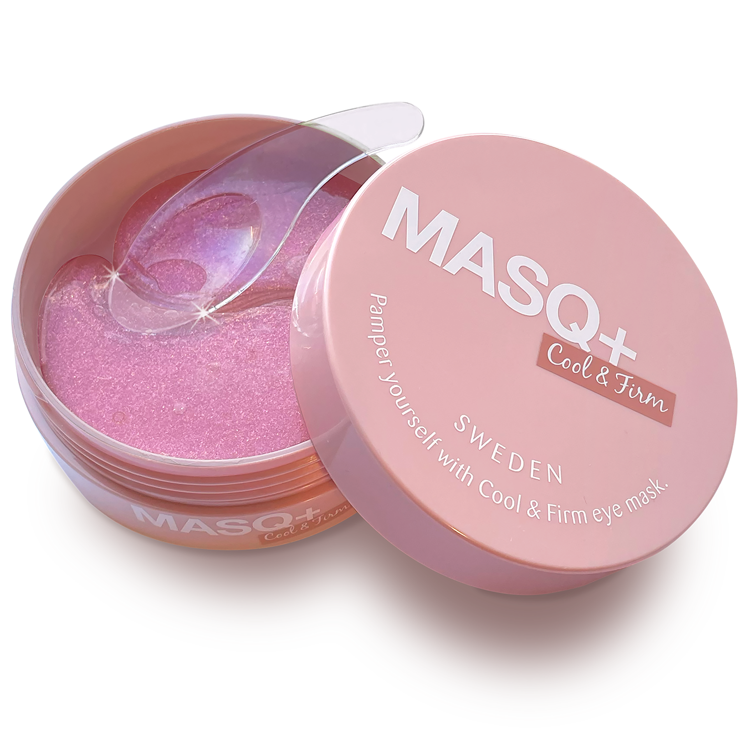 MASQ+ Cool & Firm eye mask, gel patches, - 2