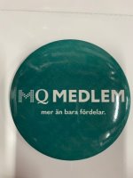 MQ Medlem Badge rund