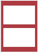 Sänkt pris Skylt Ram liggande A5 (2 upp på A4)