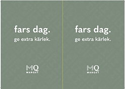 Fars dag mall för A5 stående