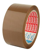 Carton sealing tape brown 6rl/pac