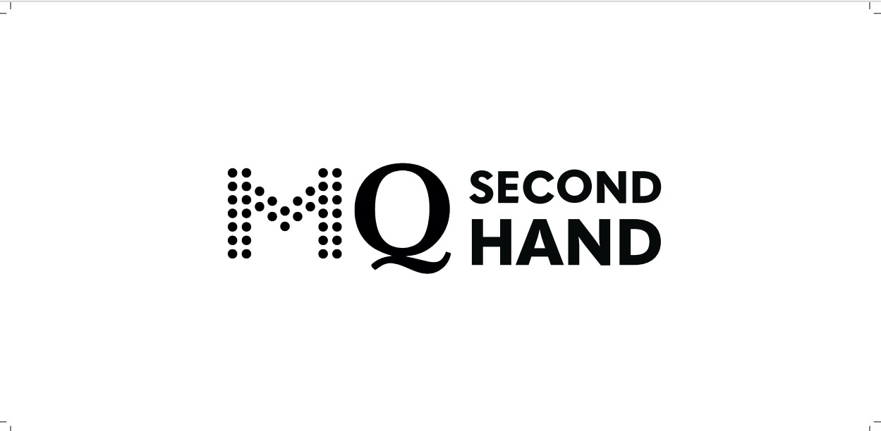 MQ Second hand, 630x300 varumärkesskylt Oslo