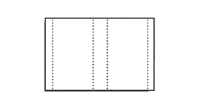STE A4 2x110x190mm utan kvittens 500ark/fp