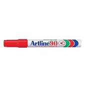 Märkpenna Artline 90 Skuren Röd 2/5mm