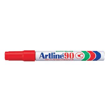 Mærkeblyant Artline 90 rød medium