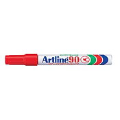 Mærkeblyant Artline 90 rød medium