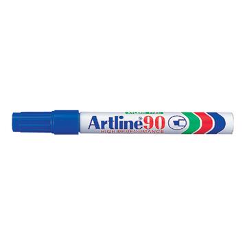 Mærkeblyant Artline 90 blå medium