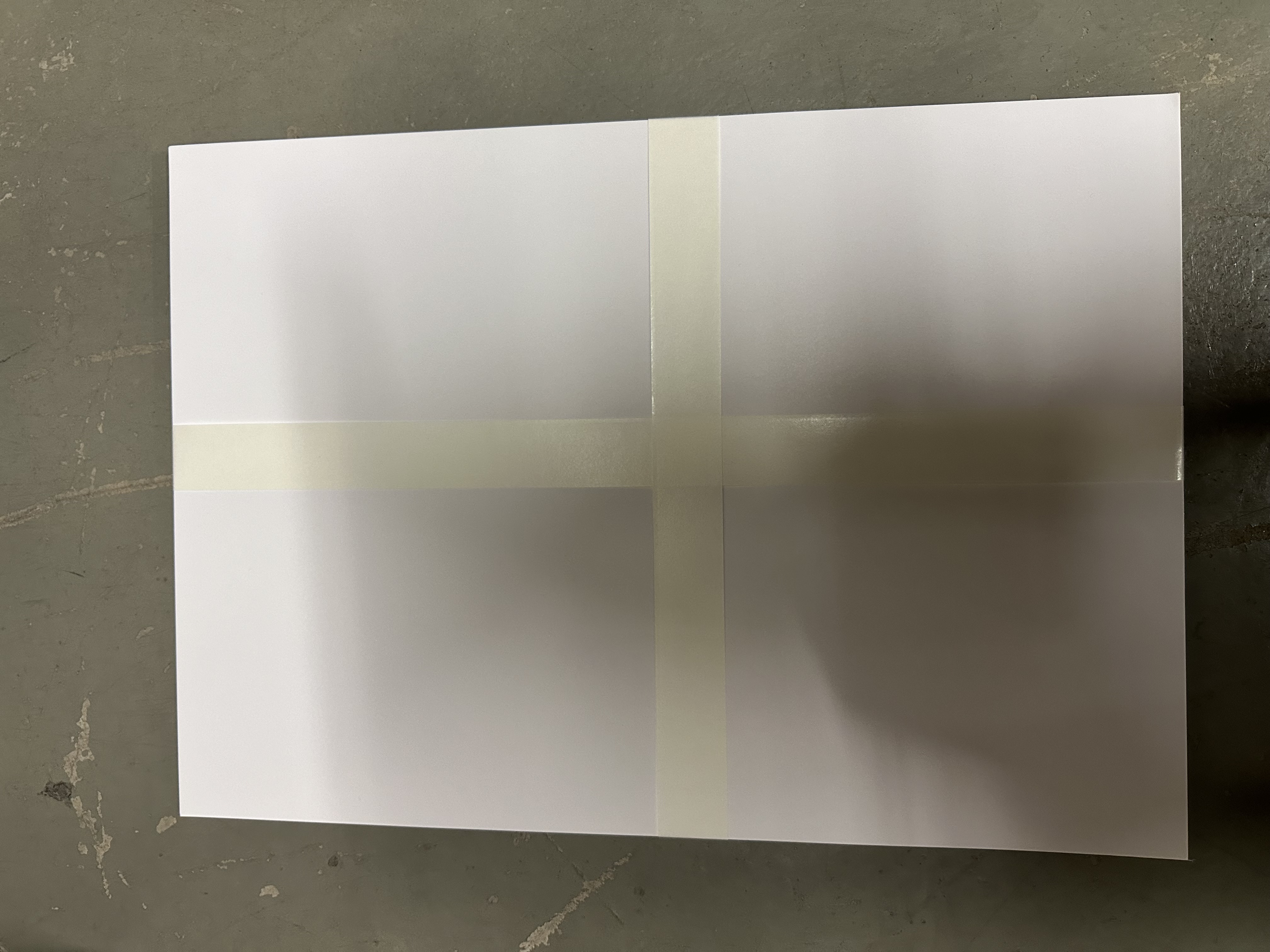 Vitt papper A5 (A4 med perforering för A5), 100st/frp
