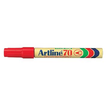 Merkintäkynä Artline 70 punainen hieno