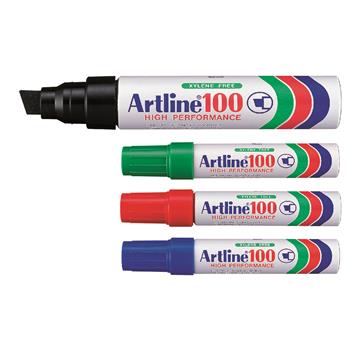 Märkpenna Artline 100 svart extrabred