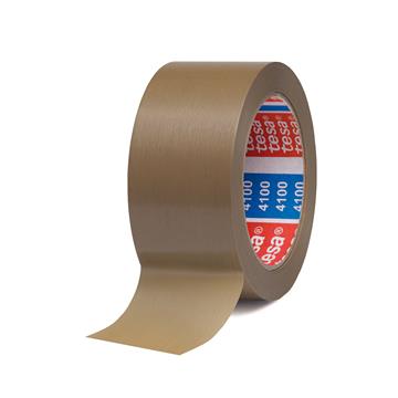 Pakketape Tesa 4100 Comfort PVC Brun 50mm x 66m 6rl/fp